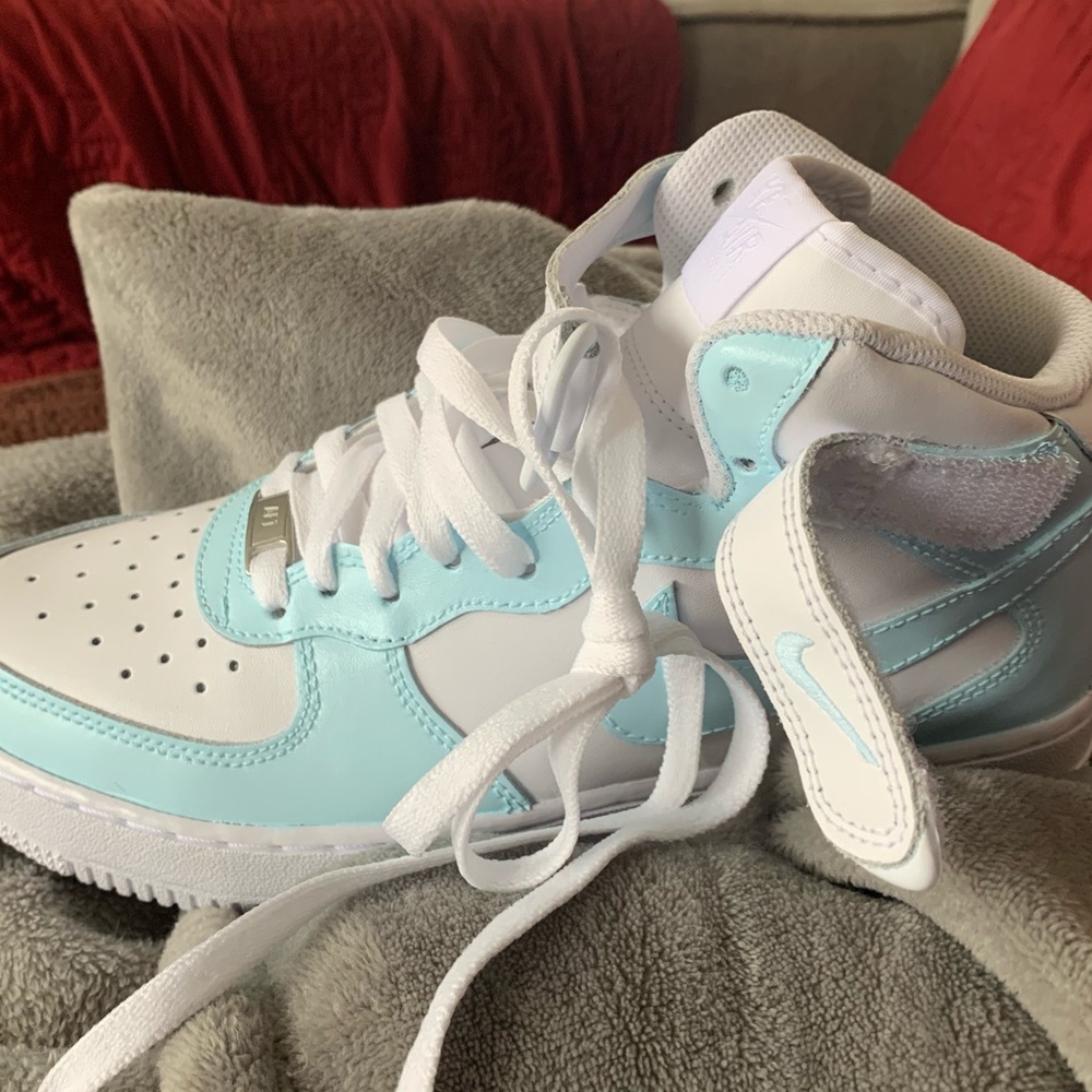 Nike custom air force 1 mid sneakers - Picture 5 of 5